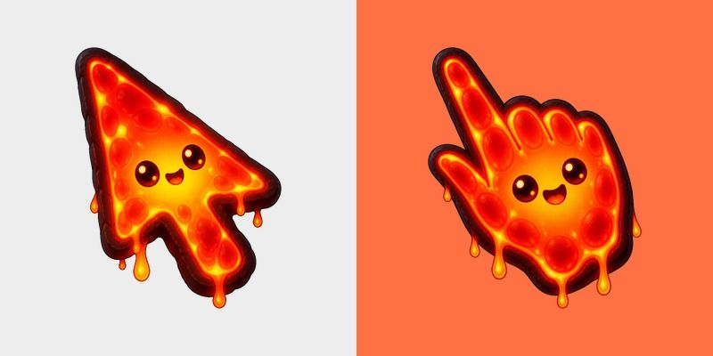 Meme Cute Burning Lava Light