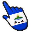 Meme Cute El Salvador Flag Pointer