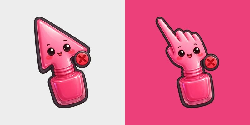 Meme Cute Gel Nails Banned