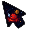 Meme Cute JWST Little Red Dot Pointer