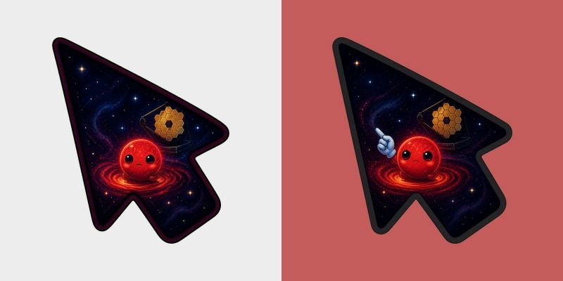 Meme Cute JWST Little Red Dot