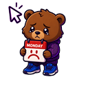 Meme Cute Nike Stock Falling Monday Default