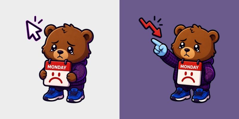 Meme Cute Nike Stock Falling Monday