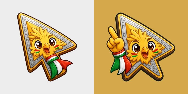 Meme Cute Peso Mexicano Coin