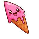 Meme Cute Rebel Ice Cream Default