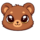 Meme Cute Shocked Bear Default