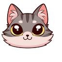 Meme Cute Shocked Cat Default