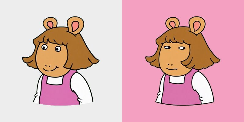 Memes Arthur DW Side Eye