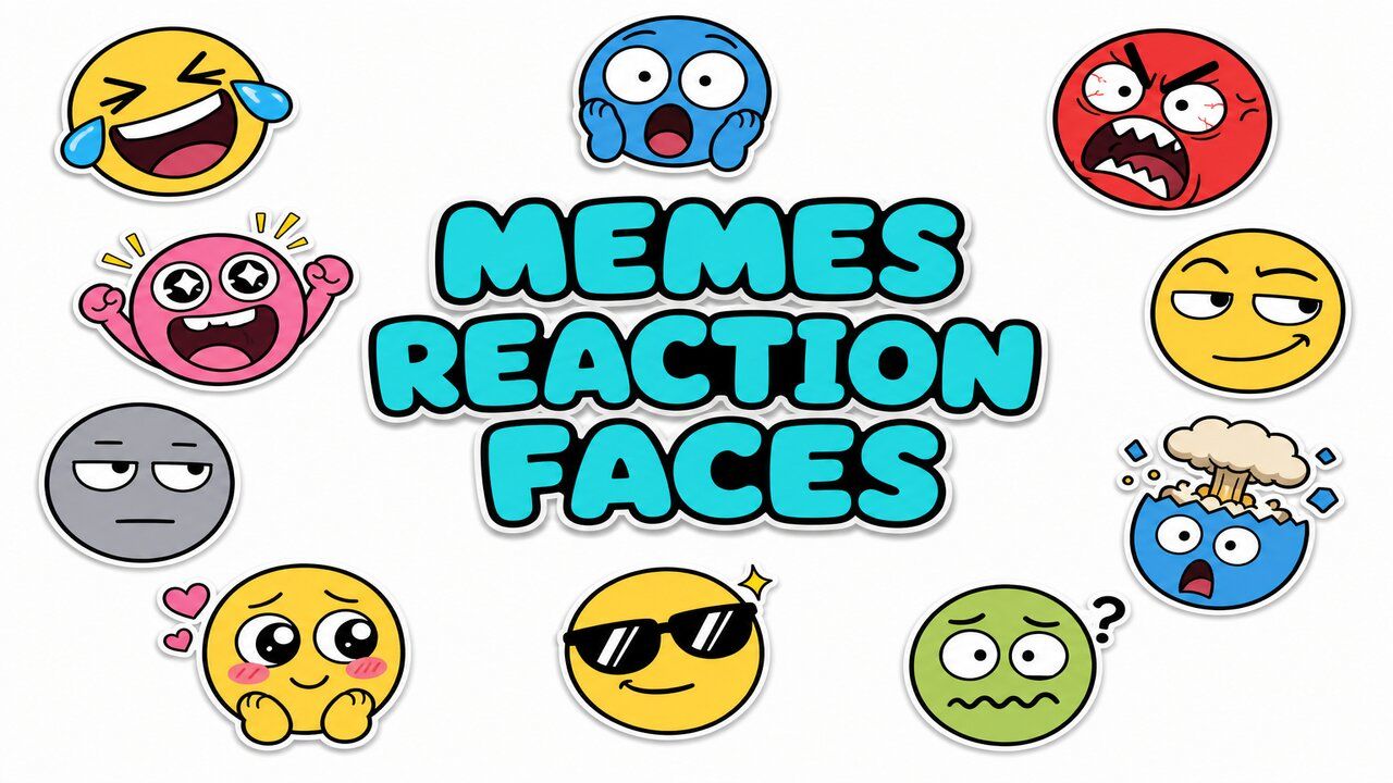 Memes Reaction Faces - Custom cursor collection preview image