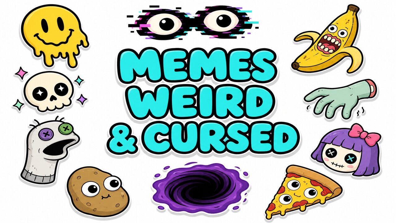 Memes Weird & Cursed - Custom cursor collection preview image