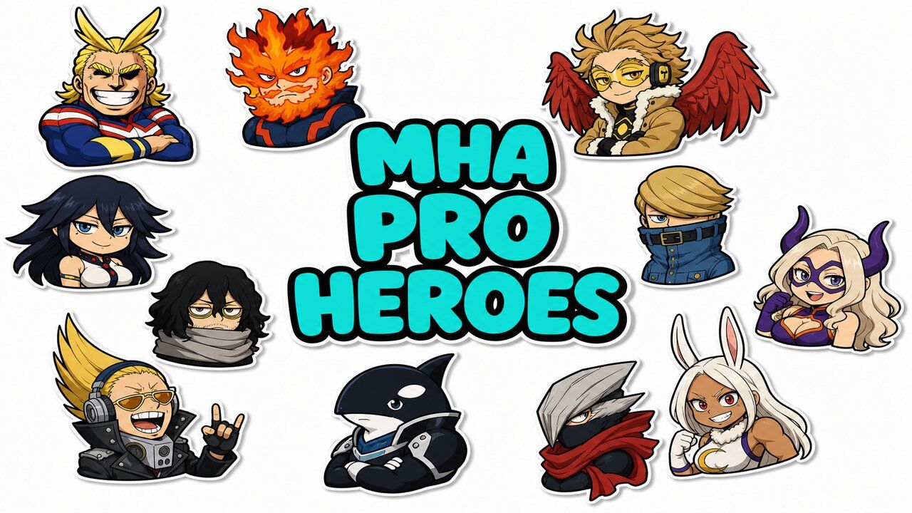 MHA Pro Heroes - Custom cursor collection preview