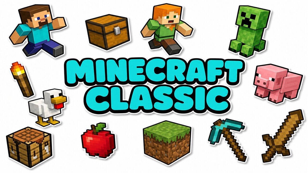 Minecraft Classic - Custom cursor collection preview