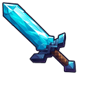 Minecraft Diamond Sword Creeper Head Default