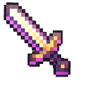Minecraft Enchanted Golden Apple and Sword Default