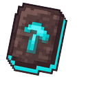 Minecraft Enchanted Netherite Sword and Upgrade Template Pointer