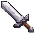 Minecraft Iron Sword Creeper Head Default