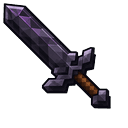 Minecraft Netherite Sword Creeper Head Default