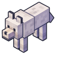 Minecraft Pale Wolf Default