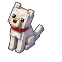 Minecraft Pale Wolf Pointer