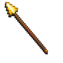 Minecraft Piglin Golden Spear Cursor Default