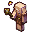 Minecraft Piglin Golden Spear Cursor Pointer