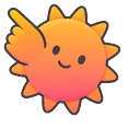 Minimal Gradient Sunset Pointer