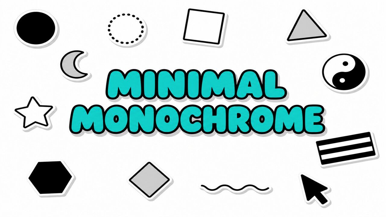Фон колекції Minimal Monochrome