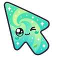 Mint Aurora Cursor Default