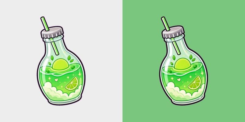 Mint Lime Sip Cursor