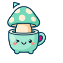Mint Mushroom Cup Default