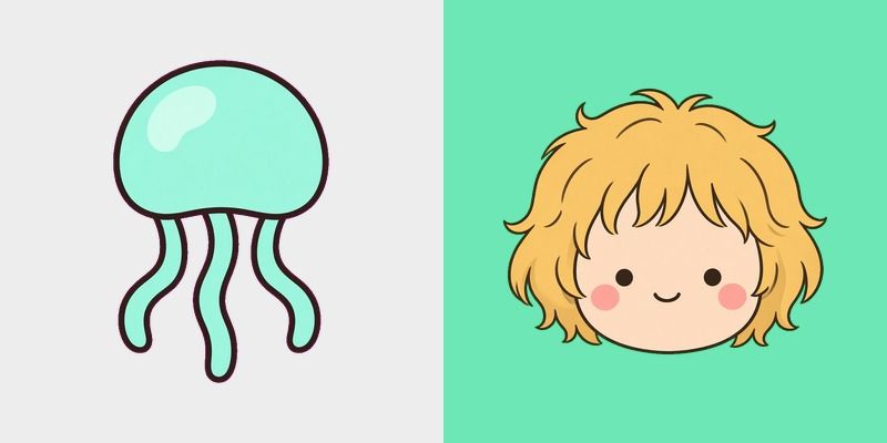 Mint Ponyo Jellyfish