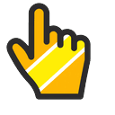 Modern Amber Desktop Pointer