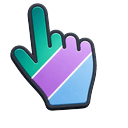 Modern Aurora Desktop Pointer