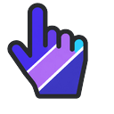 Modern Indigo Desktop Pointer