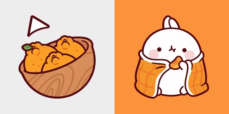 Molang Bowl Oranges