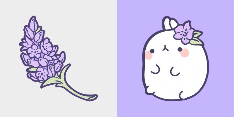 Molang Lilac Branch