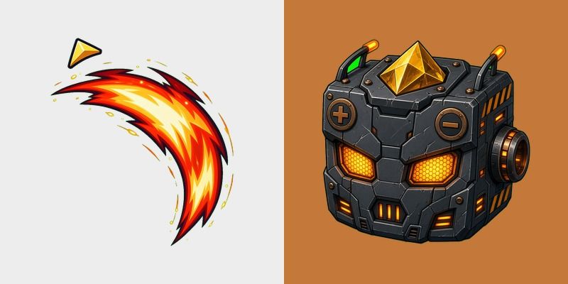 Molten Mecha Energy Jab