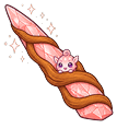 Morganite Spiral Wand Default