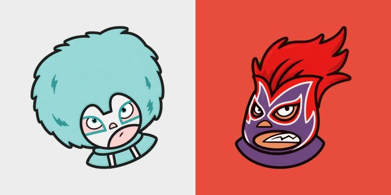 Mucha Lucha Zero Kelvin and Pierre del Fuego