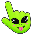 Mysterious Alien Kawaii Pointer
