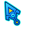 Neon Circuit Arrow Default
