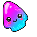 Neon Cyber Blob Default