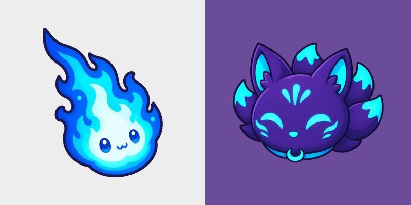 Neon Kitsune