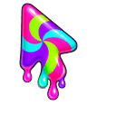 Neon Rainbow Melt Default