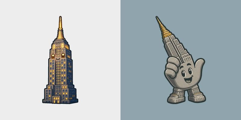 Cursor pack preview: New York Empire State Building