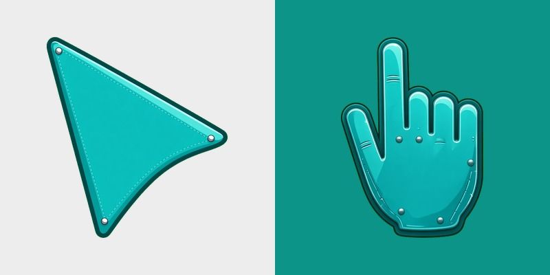 Ocean Teal Chunky Cursor