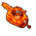 One Piece Ace Fire Fist Pointer