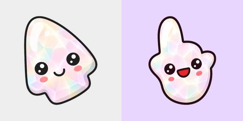 Opal Crystal Blob