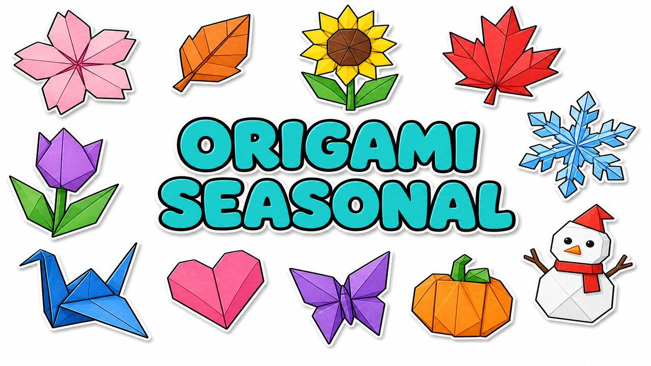 Origami Seasonal - Custom cursor collection preview