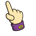 PaRappa the Rapper Retro Style Pixel Arrow Pointer